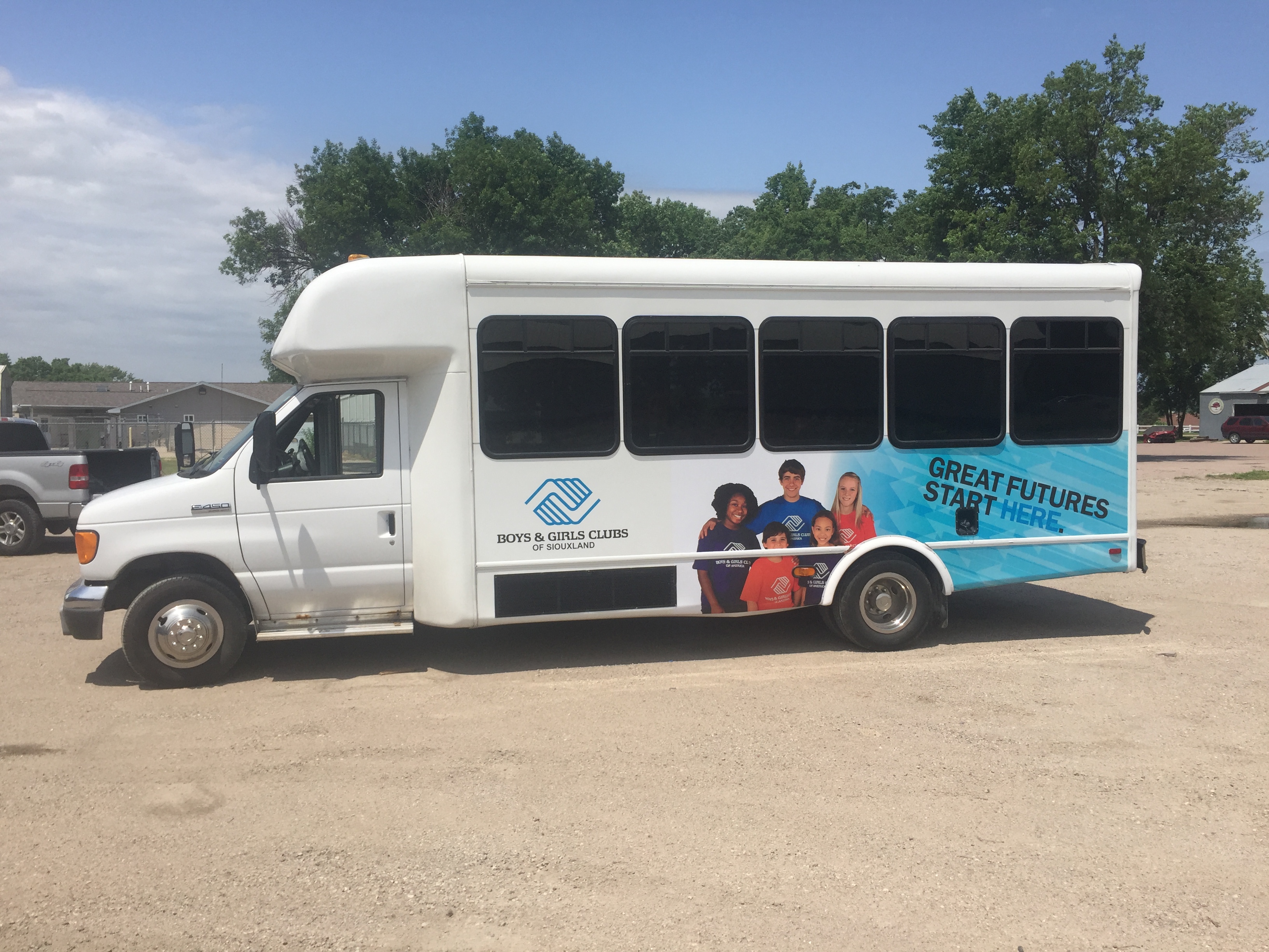 Boys and Girls Club Bus Wrap